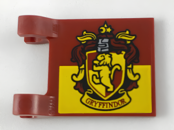 Флаг Lego 2335pb182 Flag 2 x 2 Square with Gryffindor House Crest Pattern